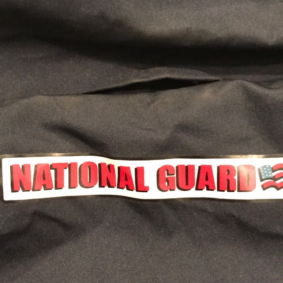 National Guard Jacket Mens XL Blue USA Sustainment Recruit Program Waterproof - Picture 5 of 10